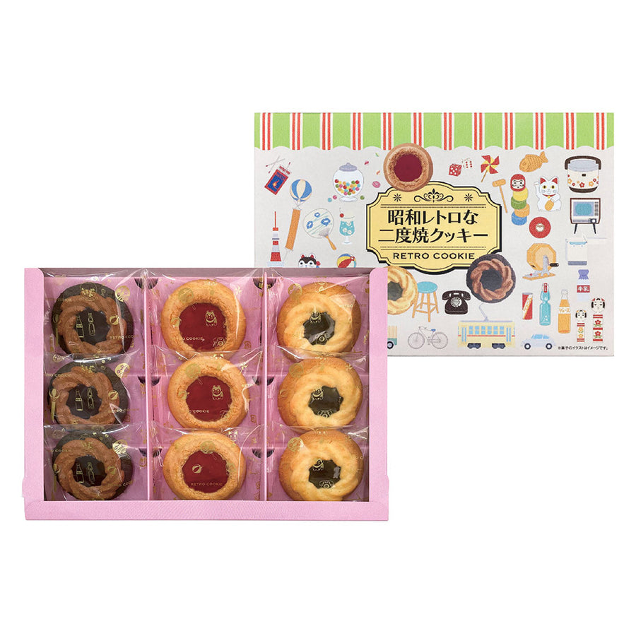 昭和レトロな二度焼きクッキー