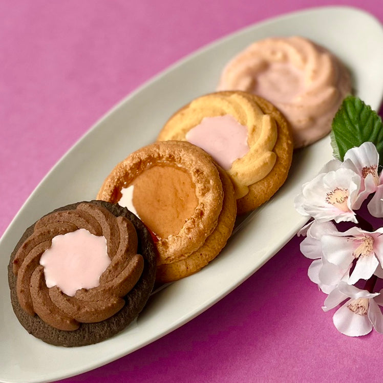 ローズ、チェリーブロッサムケーキ大好き様　おまとめ 桜のロシアケーキ6個 – Atelier de Nakayama