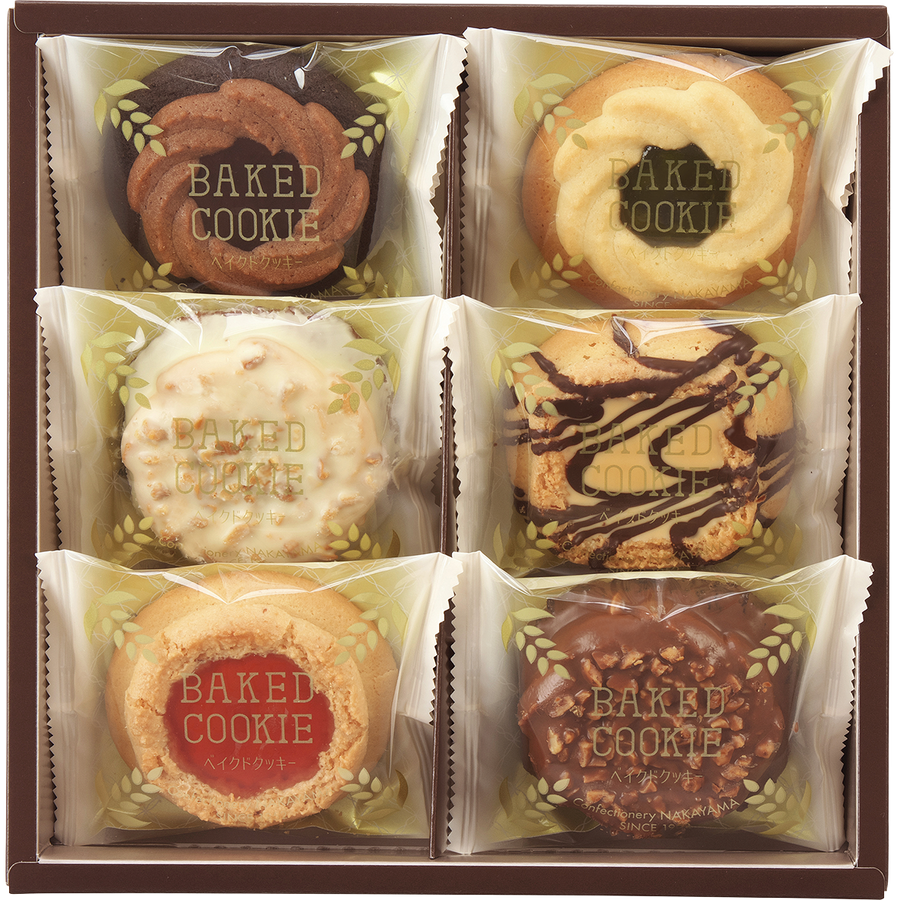 ベイクドクッキー(6個) – Atelier de Nakayama ベイクドクッキー(6個) – Atelier de Nakayama